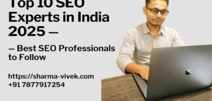 Top 10 SEO Experts in India 2025
