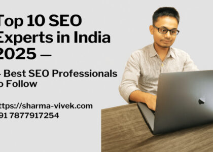 Top 10 SEO Experts in India 2025