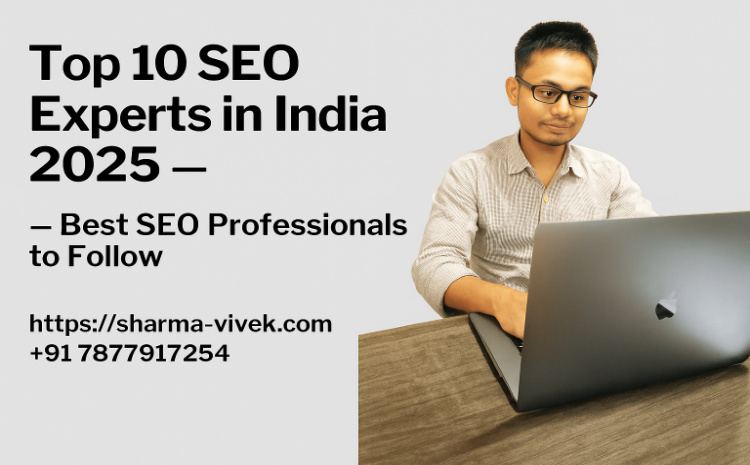 Top 10 SEO Experts in India 2025